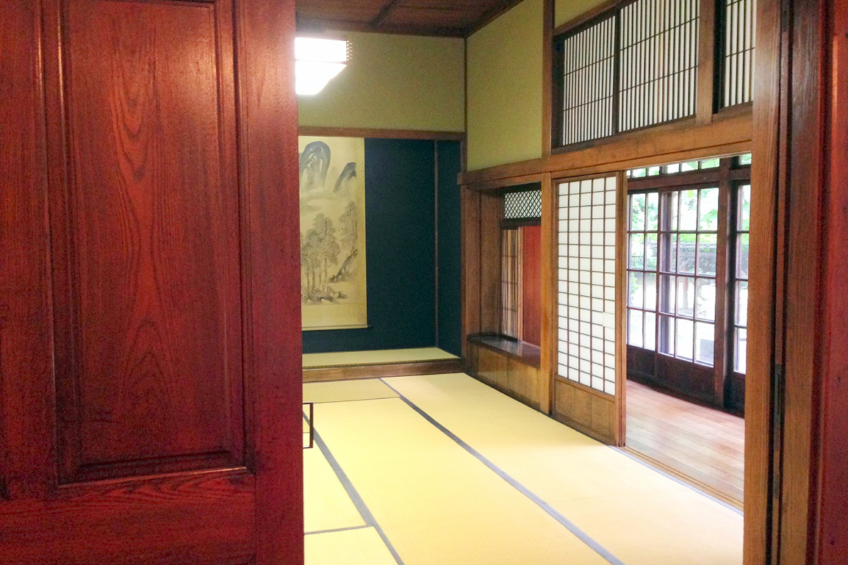 永山邸にある座敷